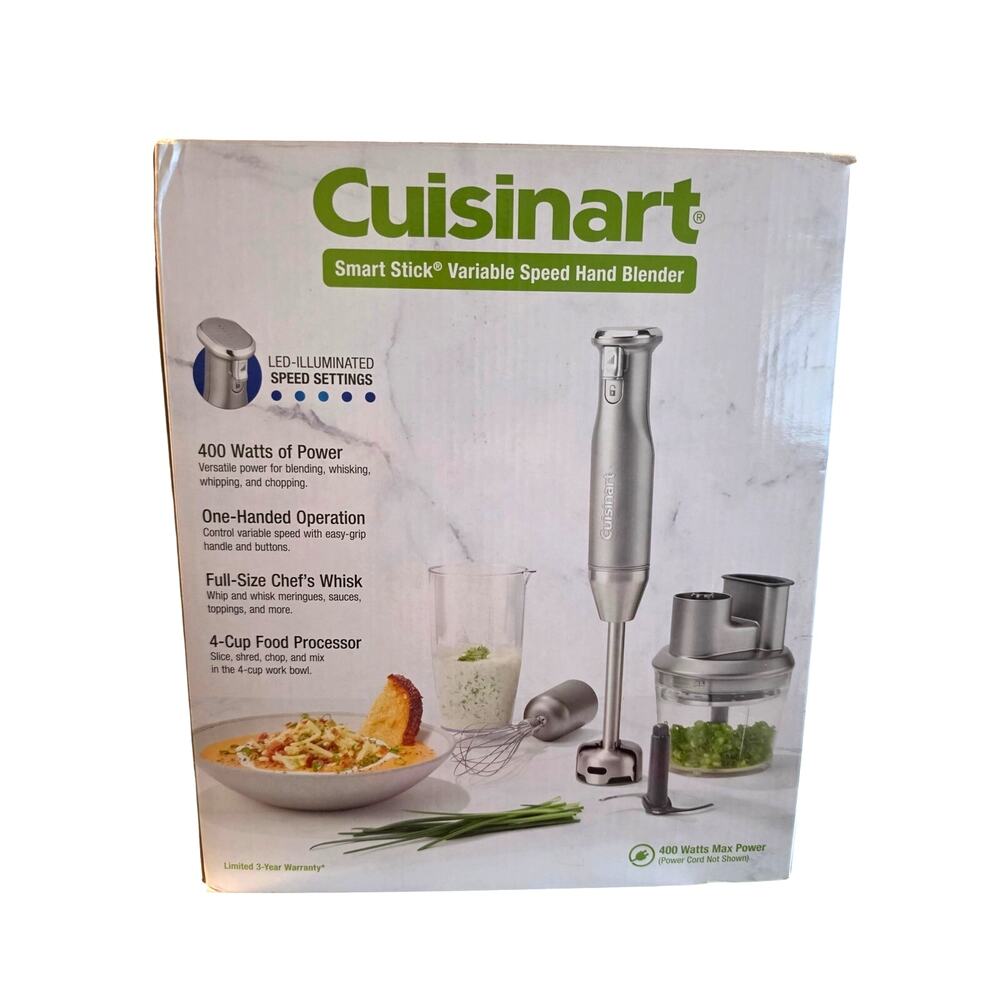 Cuisinart Variable Speed Immersion Blender w/ Food Processor